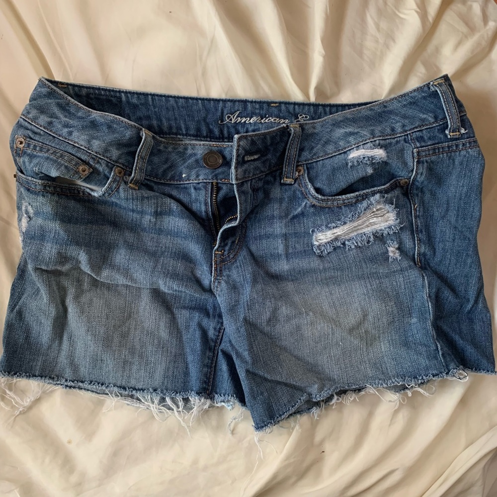 American eagle jean shorts